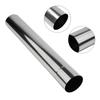 Stainless Steel Chimney Straight Exhaust Pipe 20cm/30cm/40cm Chimney Stove Boiler Exhaust Pipe Flue Liner Outdoor Woodstove Part