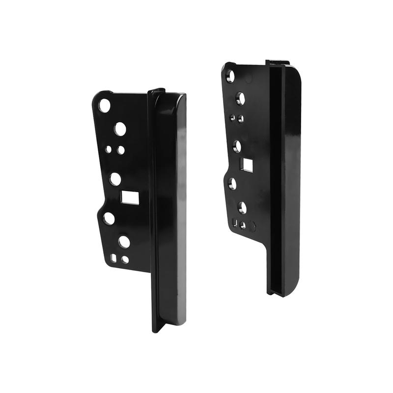 AA92-10 Pair Car Radio Brackets Double Din Stereo Panel Fascia DVD Dash Mount Trim Side Kit For Toyota Scion Subaru