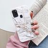Case For Samsung Galaxy A21S Back Cover Protective Silicone Fundas Fashion Marble Stone Texture Coque For Samsung A21S Capa