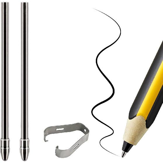 No Worn Out Fine Replacement Pencil Nibs Compatible with STAEDTLER Noris Digital Jumbo/Classic/Mini EMR Digital Pen Stylus, Titanium Alloy Ballpoint