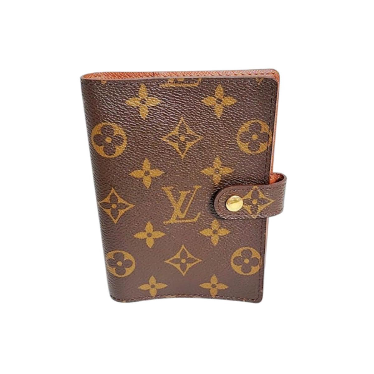 

LOUIS VUITTON Monogram Agenda PM Обложка для блокнота Холст Monogram Коричневый R20005 Б/у