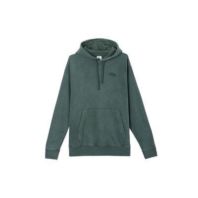 Sports Lifestyle Series Solid Color Breathable Loose Fit Hooded Pullover Long Sleeve Sweatshirt Men Sweatshirt Green HQ4954338