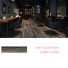 Self-Adhesive Wood Grain Floor Wallpaper Waterproof Wall Sticker Bedroom Living Room Toilet Kitchen Home Decor Floor Sticker