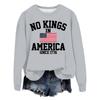 Women's Fashion Casual Long Sleeve Loose Printed Sweatshirt