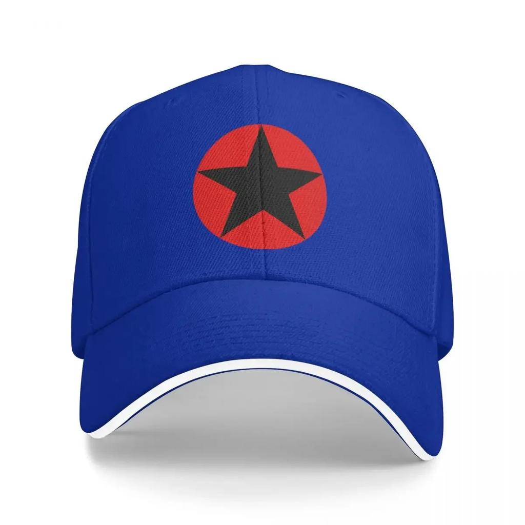 A Black In Red Star Baseball Cap men's big size hat Hat Man Luxury Kids Hat sun caps Hats For Women Men's