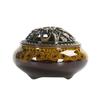 Vintage Ceramic Incense Burner Holder Meditation Buddhist Zen Censer Home Decor