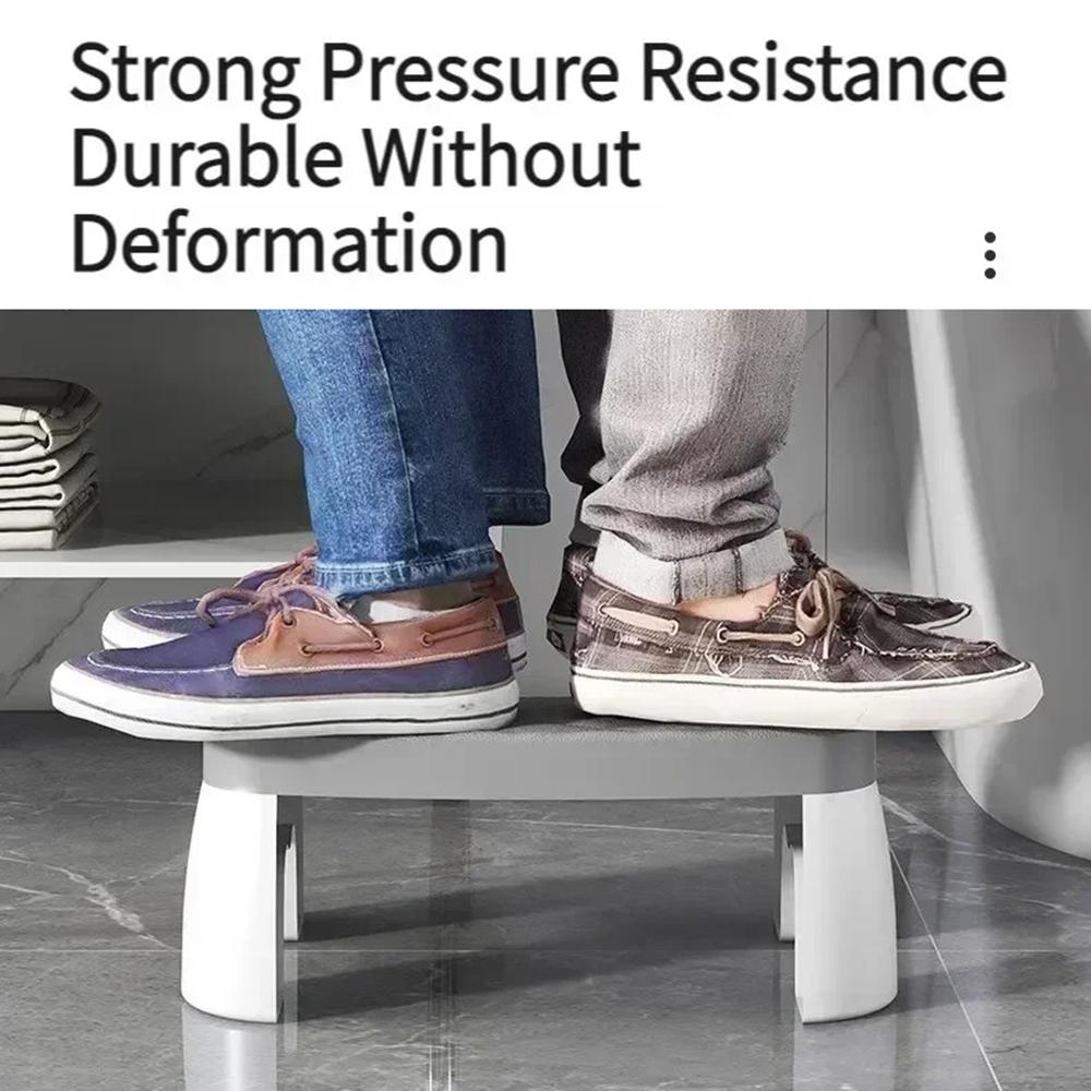 Toilettenhocker Verdickt Anti-Rutsch Kinder Ältere U-förmig Badezimmer PP Fußstütze Hocker