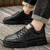 Men's shoes new spring and autumn retro tooling shoes men's low-top casual leather shoes soft-soled work shoes