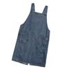 Versatile Denim Apron for Home Chefs Easy Care and Breathable Fabric Cotton Denim Apron for Cooking and Cleaning