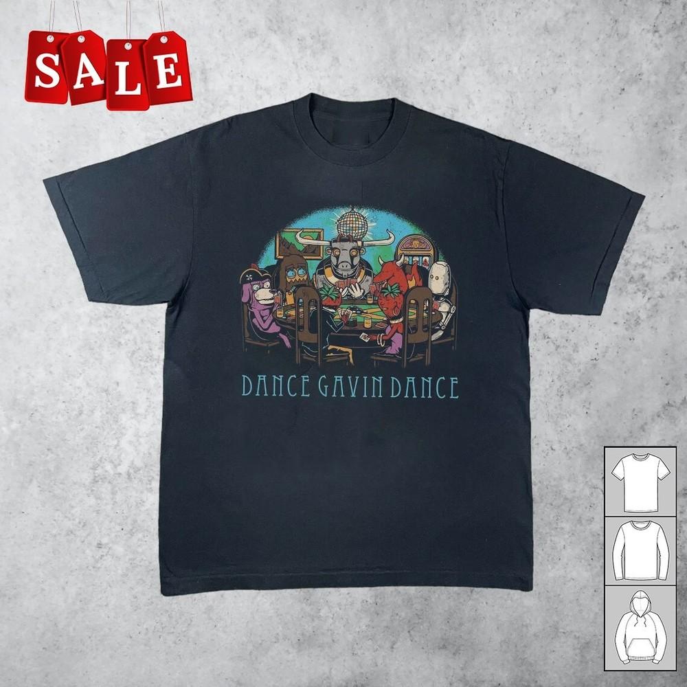 

Hot DANCE GAVIN DANCE AN EVENING WITH FRIENDS Gift For Fans Men All Size JM43 Unisex T-Shirt S