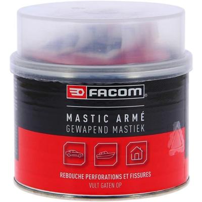 Reinforced Polyester Mastic 600g Repair Cracks and Perforations Bodywork - FACOM - Bonds Broken Parts and Composites
