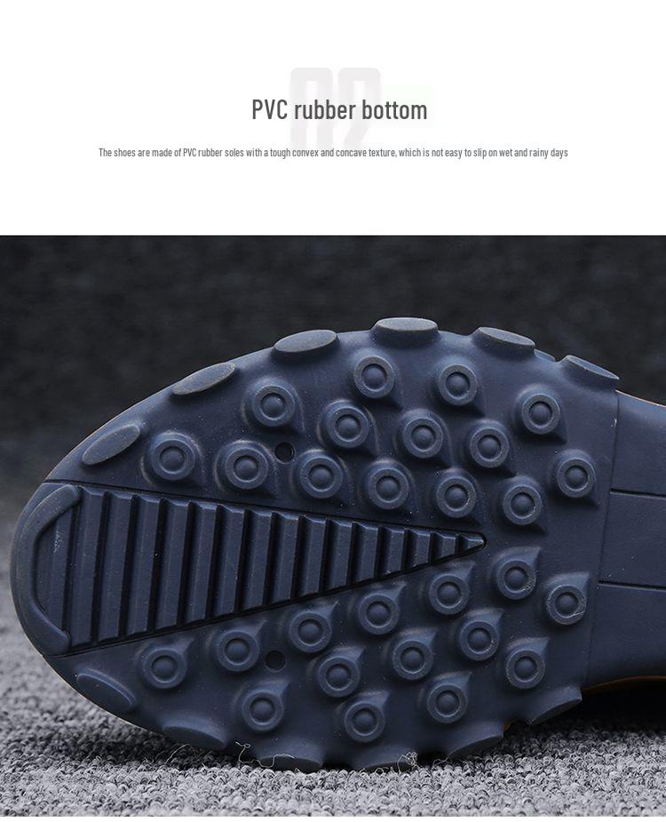 Men's Plus-Size Sports Casual Shoes with Thick Non-slip Soft Soles - Dad Style Forrest Gump Running Sneakers