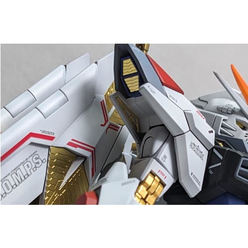 HG Etched Decal Set with Instructions for Mighty Strike Freedom Gundam Modification Parts, Metal, Mobile Suit Gundam SEED Freedom Destiny 1/144 Detail