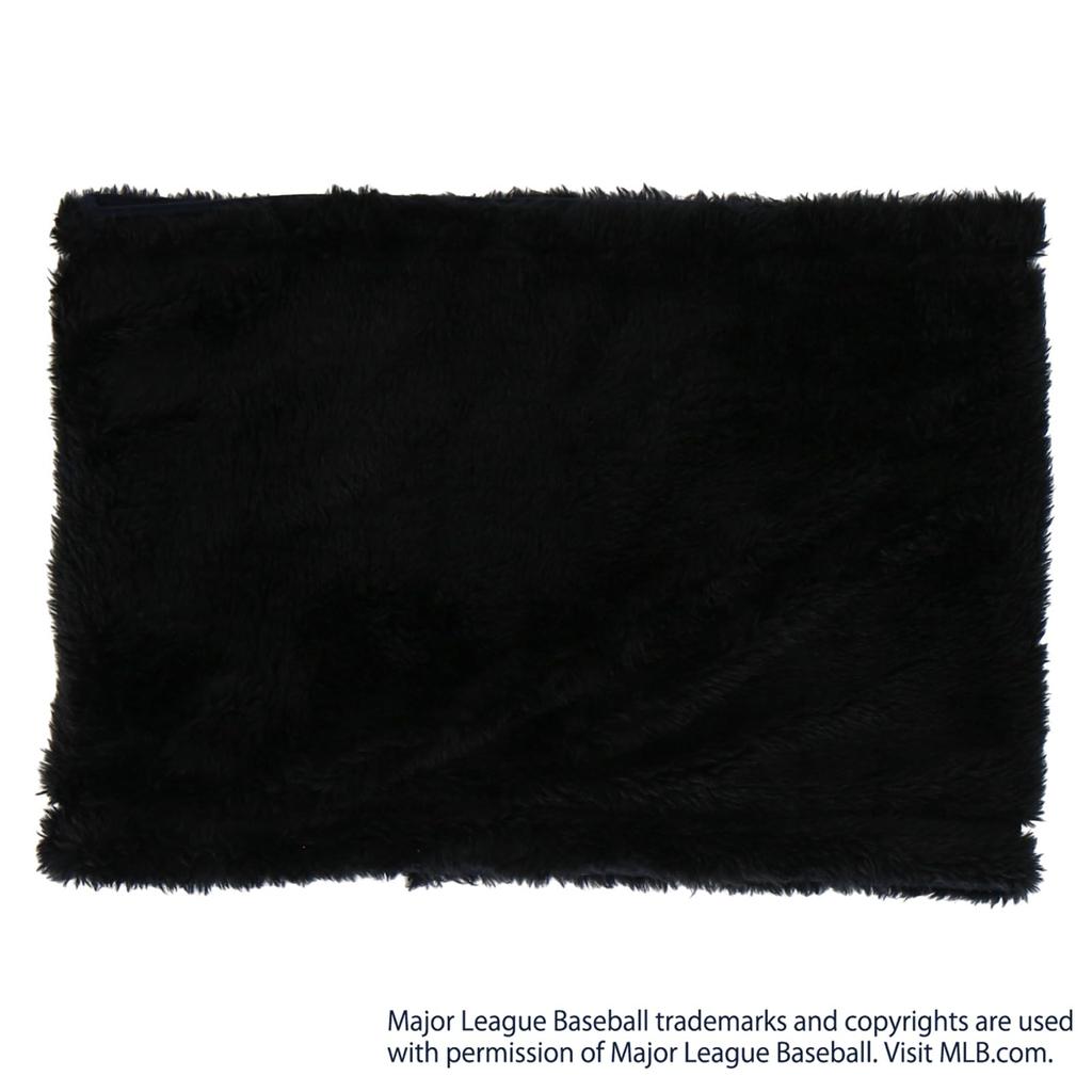 Neck Warmer with a Sweatshirt Lining and a Fleece Featuring a Logo Reflective Yankees Lining, Print. 67902705. Unisex. Design. 67902705A. Navy.