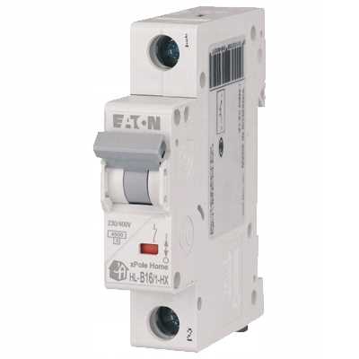 Eaton Overcurrent Circuit Breaker 6Ka 1P B16 16A