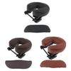 Foam PU Massage Table Pillow Face Down Cradle Cushion Neck Headrest for SPA Bed Portable Accessory