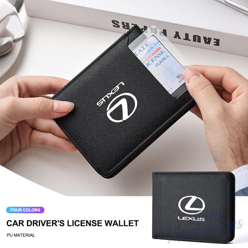 Simple Car Short Men Wallet Business Leisure Card Holder For Lexus Fsport GX470 RX330 IS250 LX570 LX600 Ct200h NX RX LX GX GS ES NB5
