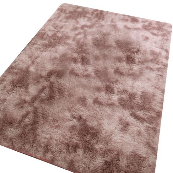 Cute Shaggy Bedside Blanket Floor Mat Carpet Household Living Room Bedroom Decor