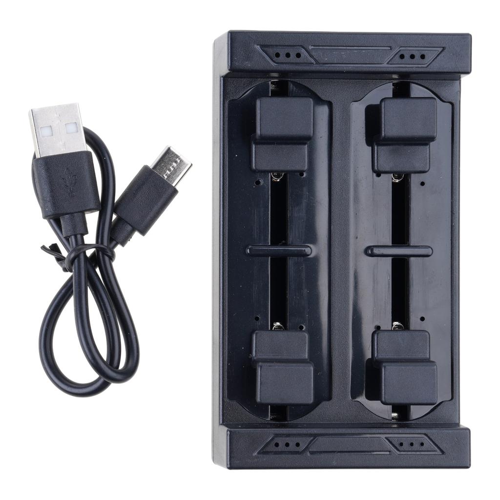 Efficient LIR2450 LIR2477 Button Cell Charger With Independent Charging Slot And Overcharge Protections Power Supply