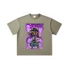 260 GSM Double Yarn 32 Count 100% Cotton One Piece V32 Zoro Kaido Print Unisex Heavy Cotton T Shirt