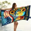 Sweet Summer Beach Towel Large Quick-Drying Towel American Flag Towel For Beach Pool Sport Yoga Gym Home Towel Sand Free Towel