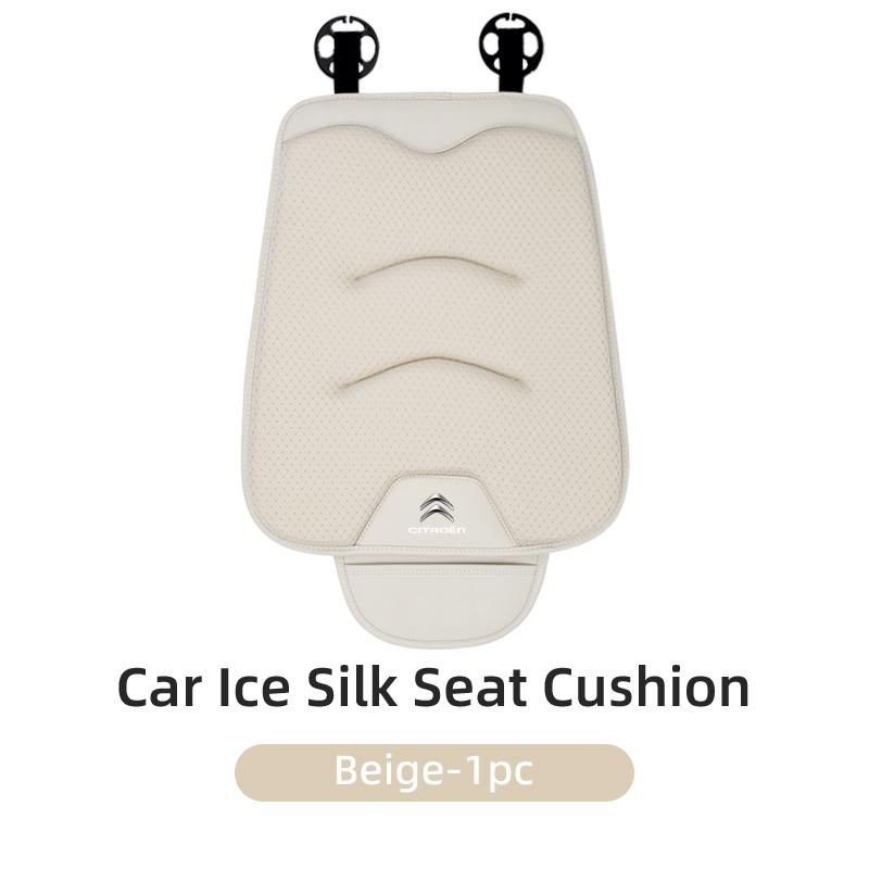 Ice Silk Car Seat Cushion Heightening Pad For Citroen C4 C3 C5 C1 C2 Berlingo Celysee Cactus Picasso Aircross Saxo Grand