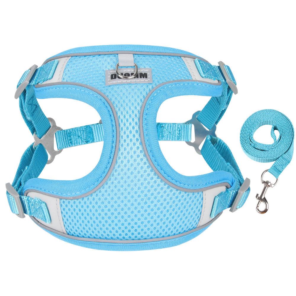 Pet Mesh Chest Harness With Quickdry Material For Small Medium Large Dogs