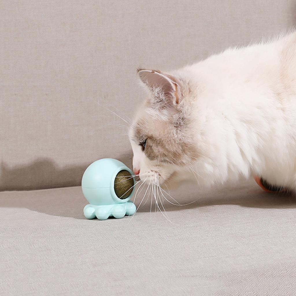 Octopus Cat Mint Two Color Toys Decompression Stimulates Appetite Dental Cleaning And Hair Removal Fun Tools