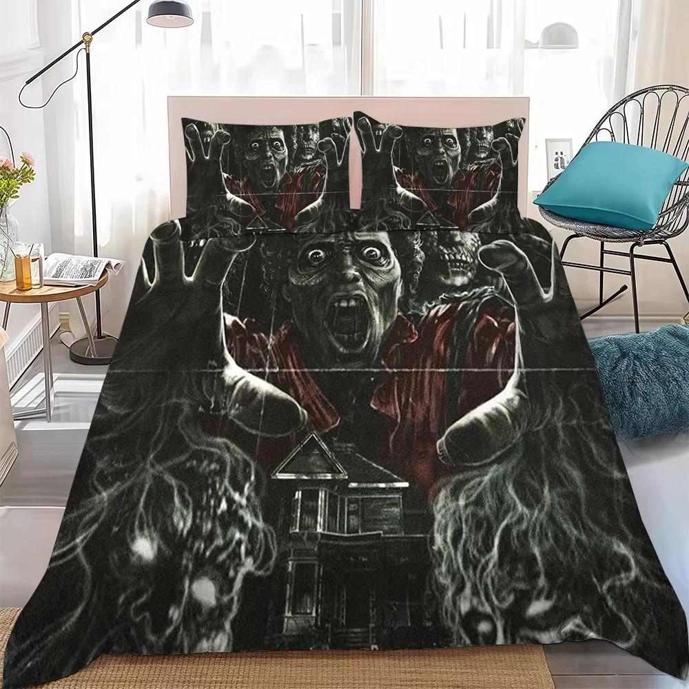 Superbe Parure de Lit Singer M-Michael Jackson Décoration Housse de Couette Taie d'Oreiller Décoration Chambre d'Adulte Taille Jumeau Full Queen 135x200cm (2pcs)