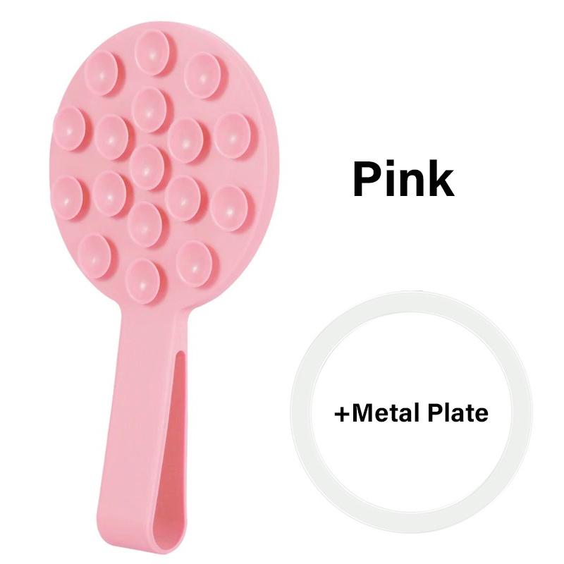 Multifunctional Magnetic Universal Holder Multicolored Suitable For Magsafe iPhone With Silicone Suction Holder Mount Mirror