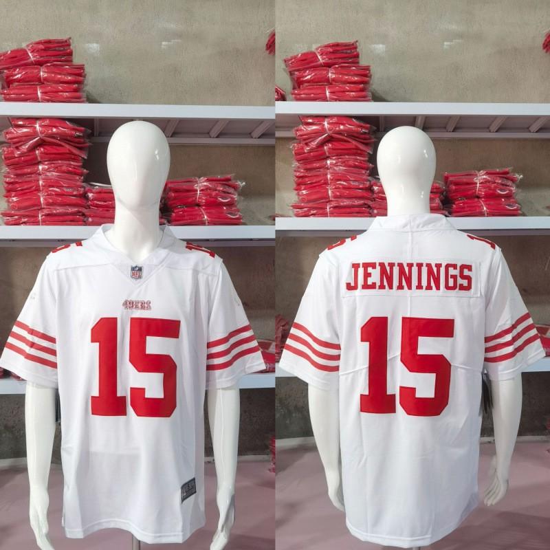 2026 NFL Short Sleeve Jersey San Francisco 49ers Embroidered Football