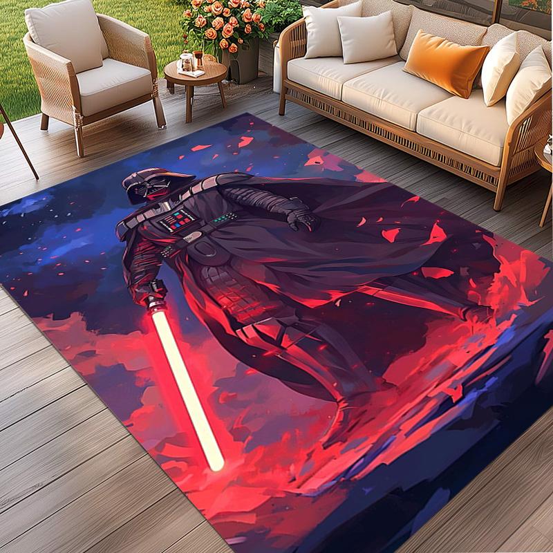Star Wars Print Rug, Washable Floor Carpet, For Entryway Dorm Laundry Room Office Study, Home Decor Birthday Christmas Gift