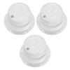 Camper Plumbing Vent Cap Easy Installation White Sewer Vent Replacement Covers for RV Motorhome Trailer Roof
