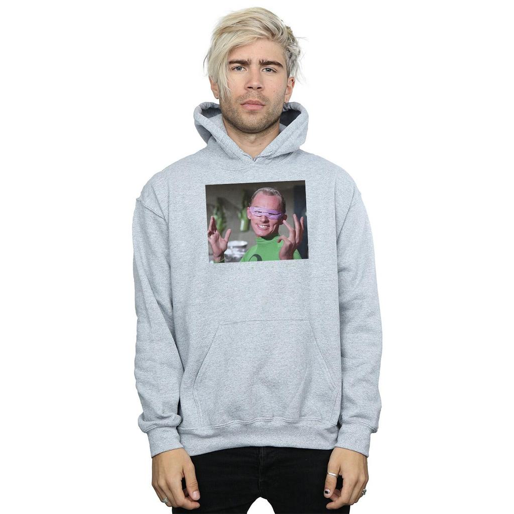 DC Comics Mens Batman TV Series The Riddler Photgraph Hoodie