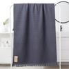 1pc of Pure Cotton Oversized Bath Towel, Soft Multi-color Tassel Beach Towel, Shawl Waffle Weave, Adult 90*180 Honeycomb Bath Towel, Blanket Nap Mat