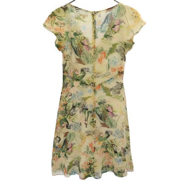 TOCCA Overall Handle Short Sleeve One Piece White System French Sleeve Women Used