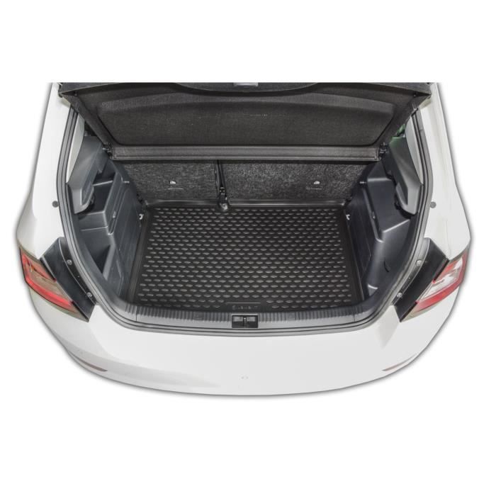 J&J AUTOMOTIVE | Tapis De Coffre Caoutchouc Premium Pour Skoda Fabia 3 5P. Berlina 2014-2021