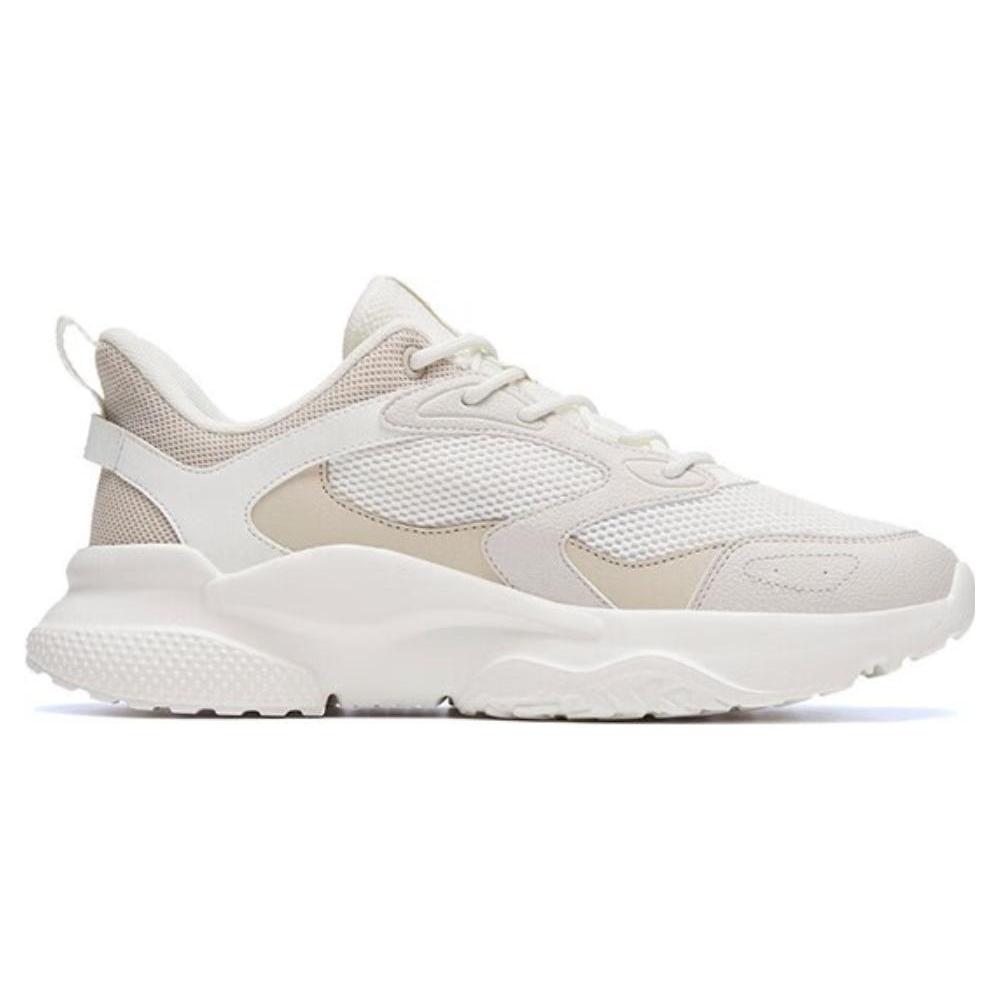 New Anta Chao Bai TD Cushioning Anti Slip And Wear Resistant Low Top Sports Casual Shoes White Gray 112318841-1