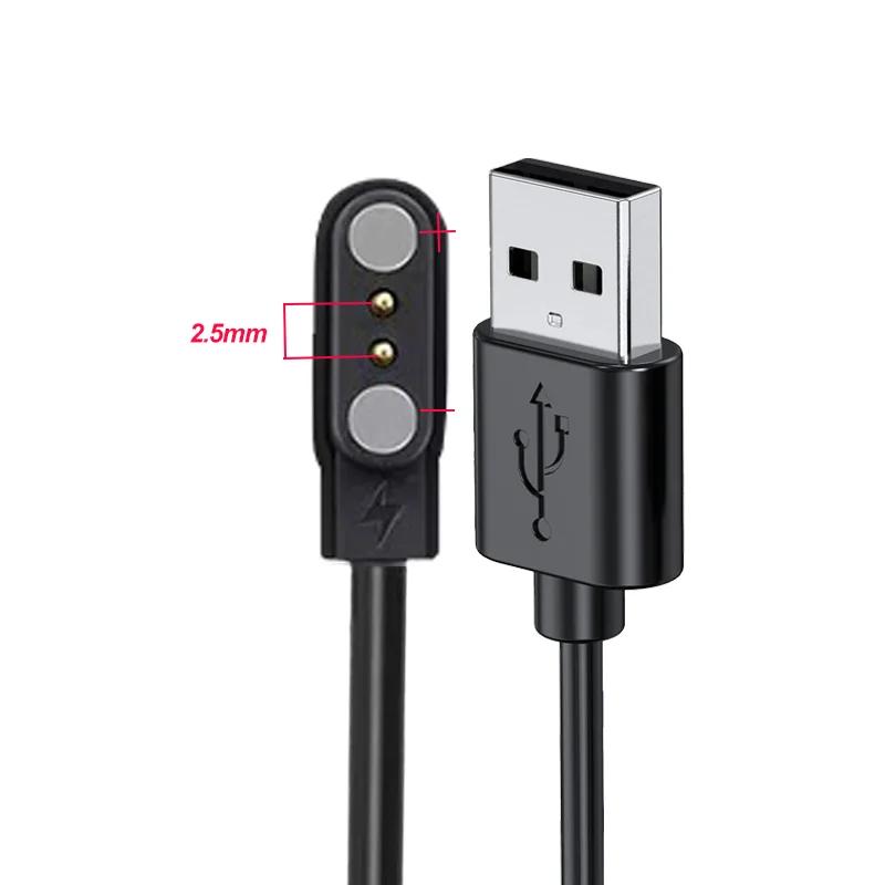 2 Pins 4 Pins Universal Smart Watch Magnetic Suction Charging Cable Watch Charging Cable W67 N020 W26 Q020 F6 GS18 I6-C