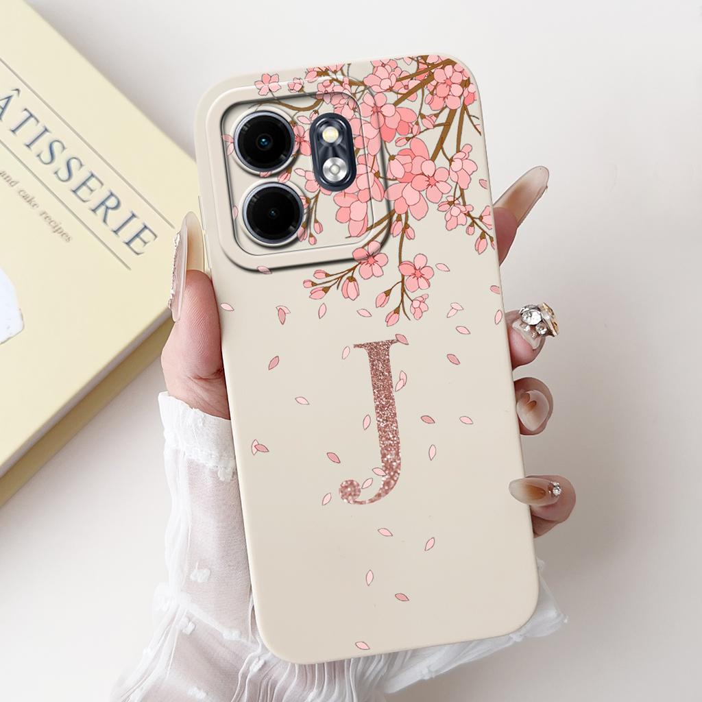 For Infinix Hot 50i 4G Case Smart9 X6532 Cute Crown Letters Cover Soft Silicone Phone Case For Infinix Smart 9 Hot50i X6531 Bags