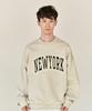PAPERBOY Chain New York Sweatshirt - Oatmeal