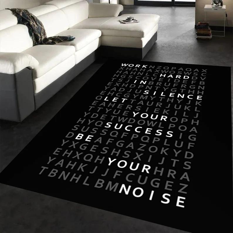 

Motivational Quote Carpet Mat Rug Home Decoration Floor Rug for Living Room Bedroom Office Home Living Room Decor Bedroom Decor 40X60cm