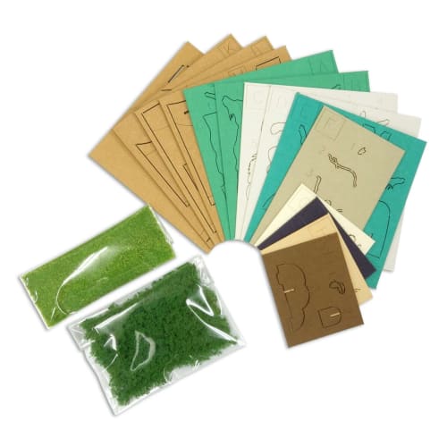 OJOP Sankei Studio Ghibli Mini Princess Mononoke Forest of Spirits Paper Craft MP07-138