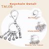 Chess Keychain Bag Charms Easy To Hang Lightweight Portable Multipurpose Handbag Wallet Chess Keyring Hanging Decoration