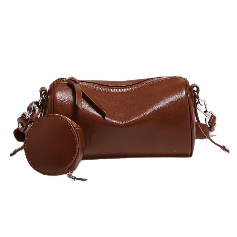 Boston Crossbody Zylindertasche 2025 - Einfache, modische Kissen-Tasche für Damen