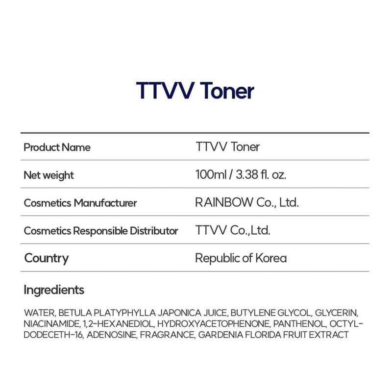TTVV - Skincare Bundle Set