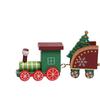 Wooden Christmas Small Train Xmas Table Top Ornament Cute Mini Train Ornaments Xmas Ornaments Christmas Decorations Kids Gift