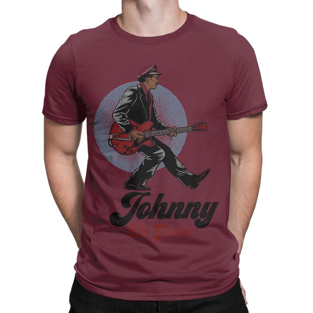 Johnny Be Goode Classic Novelty 100 Cotton Tshirt Chuck Berry Tops Tees For Unisex