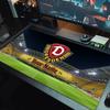 Dynamo Dresden Individualus Pavadinimas Didelis Pelės Padas Didelė Žaidimų Stalo Pagalvėlė Neslystantis Nešiojamojo Kompiuterio Planšetinio Kompiuterio Didelis Pelės Padas XXL Kilimėlis Mini PC Žaidimų Kilimėlis Su Užrakinamu Kraštu
