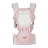 All-Position Baby Carrier with Hip Seat Lumbar Support, Angled Waist Stool, Soft and Breathable,